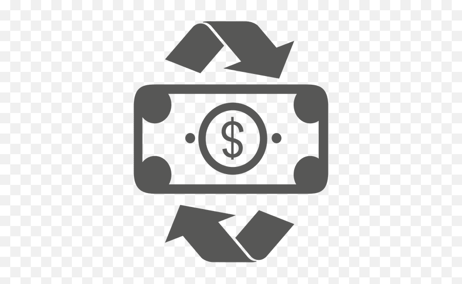 Recycling Dollar Bill Icon - Transparent Png U0026 Svg Vector File Dollars Emoji,Dollar Bill Emoji