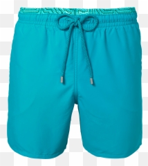 Men Swimwear Solid And Hypnotic Turtles - Boardshorts Emoji