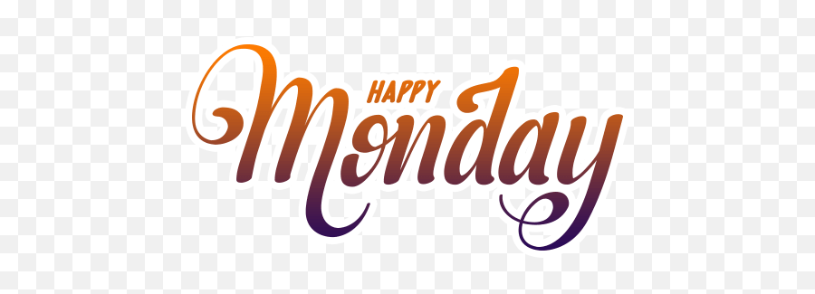 Edit - Horizontal Emoji,Happy Monday Emoji