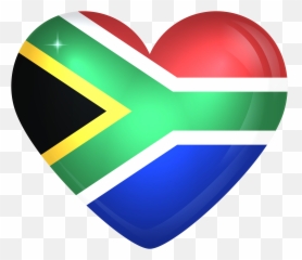 Africa Flag Transparent Png Clipart Free Download - South Heart Emoji