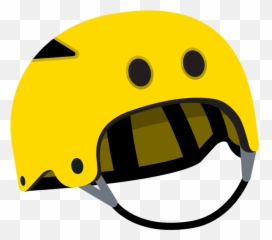 Yellow Climbing Helmet - Happy Emoji,Emoticon Helmet