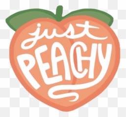 Peachwords Peachaesthetic Peachy Peach - Illustration Emoji,Peaches Emoji