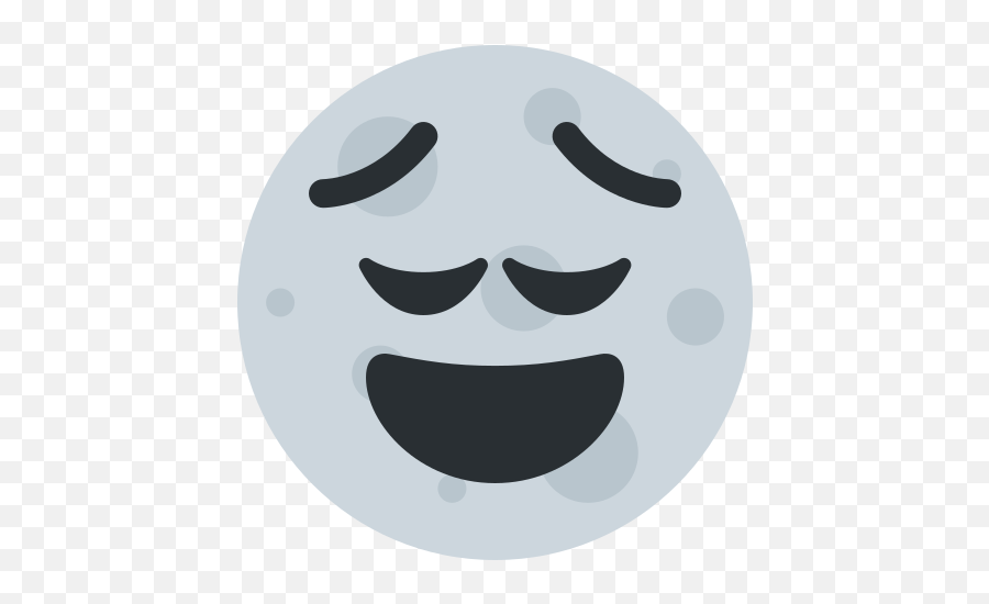 Pensive Emoji Twitter,Moon Emoji