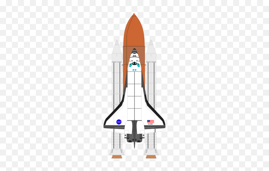 Space Shuttle Vector - Space Shuttle Clipart Emoji,Space Needle Emoji