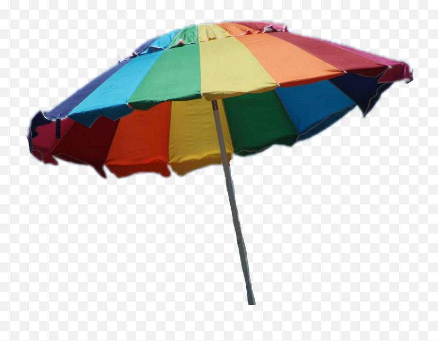 Colorful Multicolored Bright Umbrella - Umbrella Emoji,10 And Umbrella Emoji