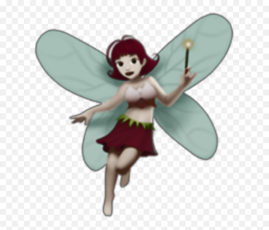 Emoji Fairy Pixie Aesthetic Grunge Edgy Tripp - Fairy Emoji,Fairy Emoji