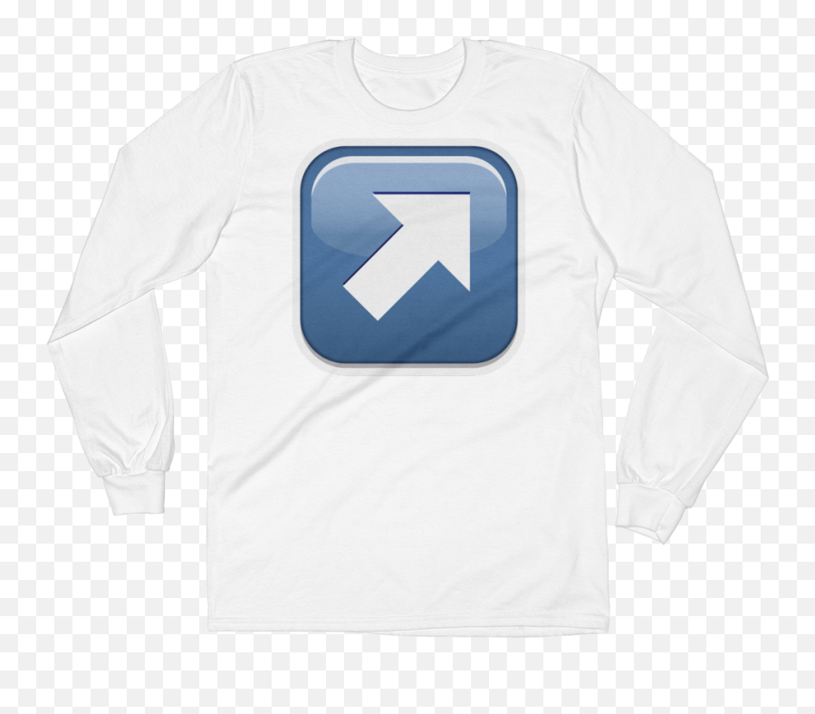 Long Sleeve T - Emblem Emoji,Tshirt Emoji