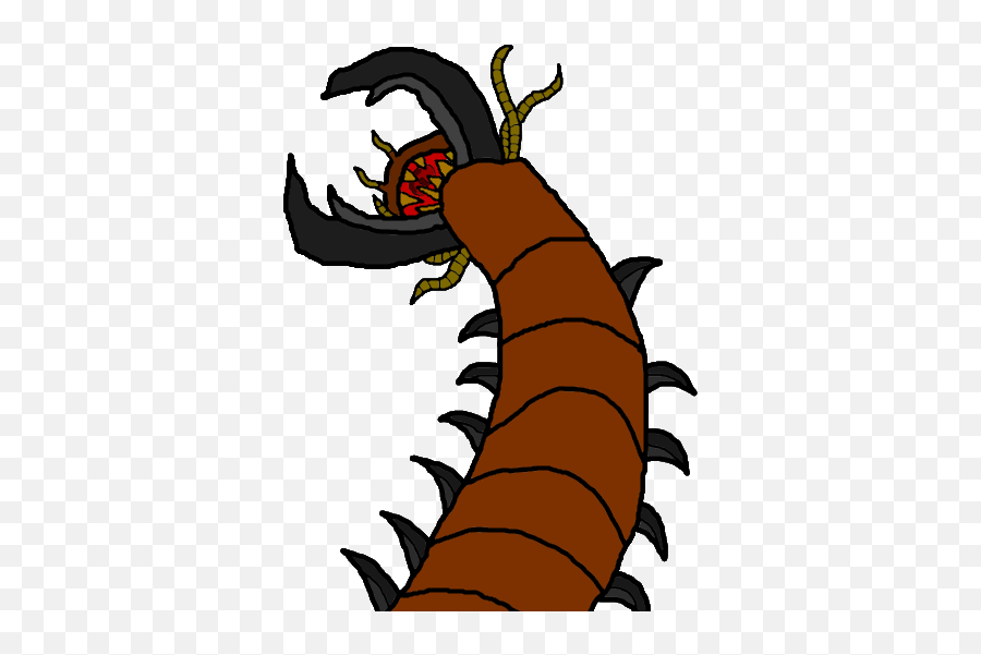 Insect Clipart Centipede Insect - Illustration Emoji,Centipede Emoji