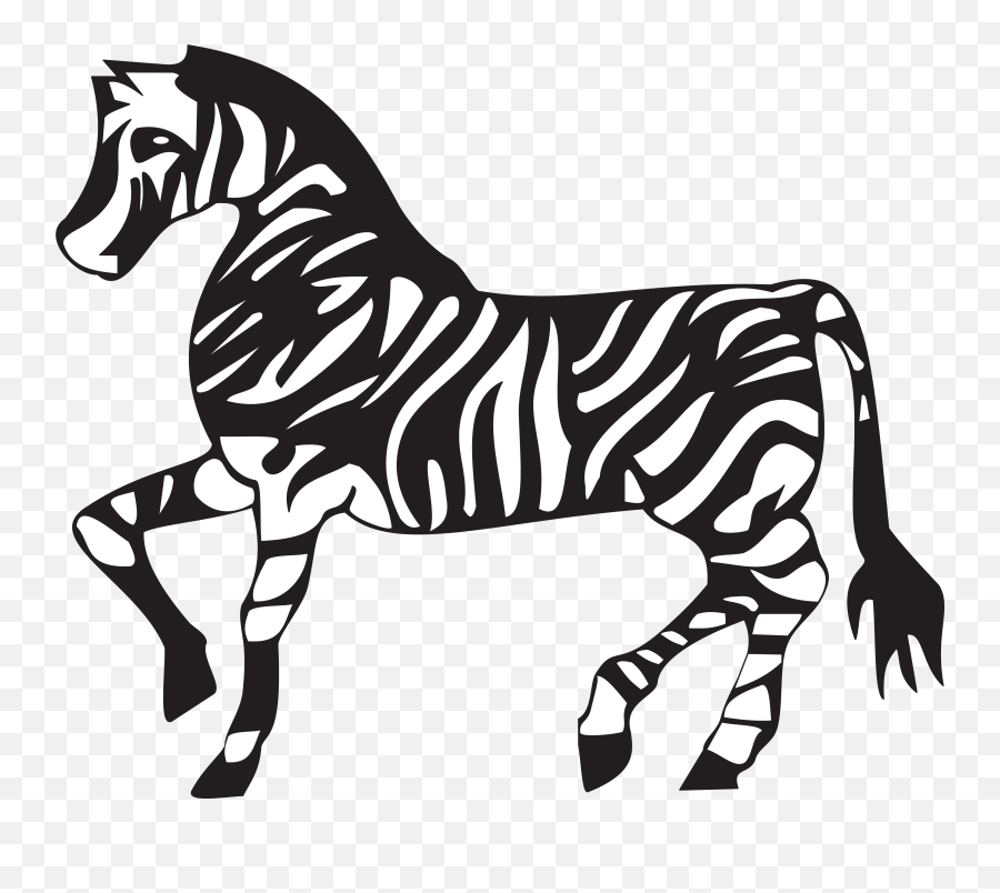 Cheetah Running Animals - Free Black And White Clipart Zebra Emoji,Zebra Emoji