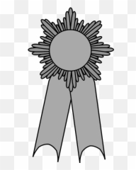 Vector Illustration Of Medal With A - Girl Scout Ribbon Award Emoji