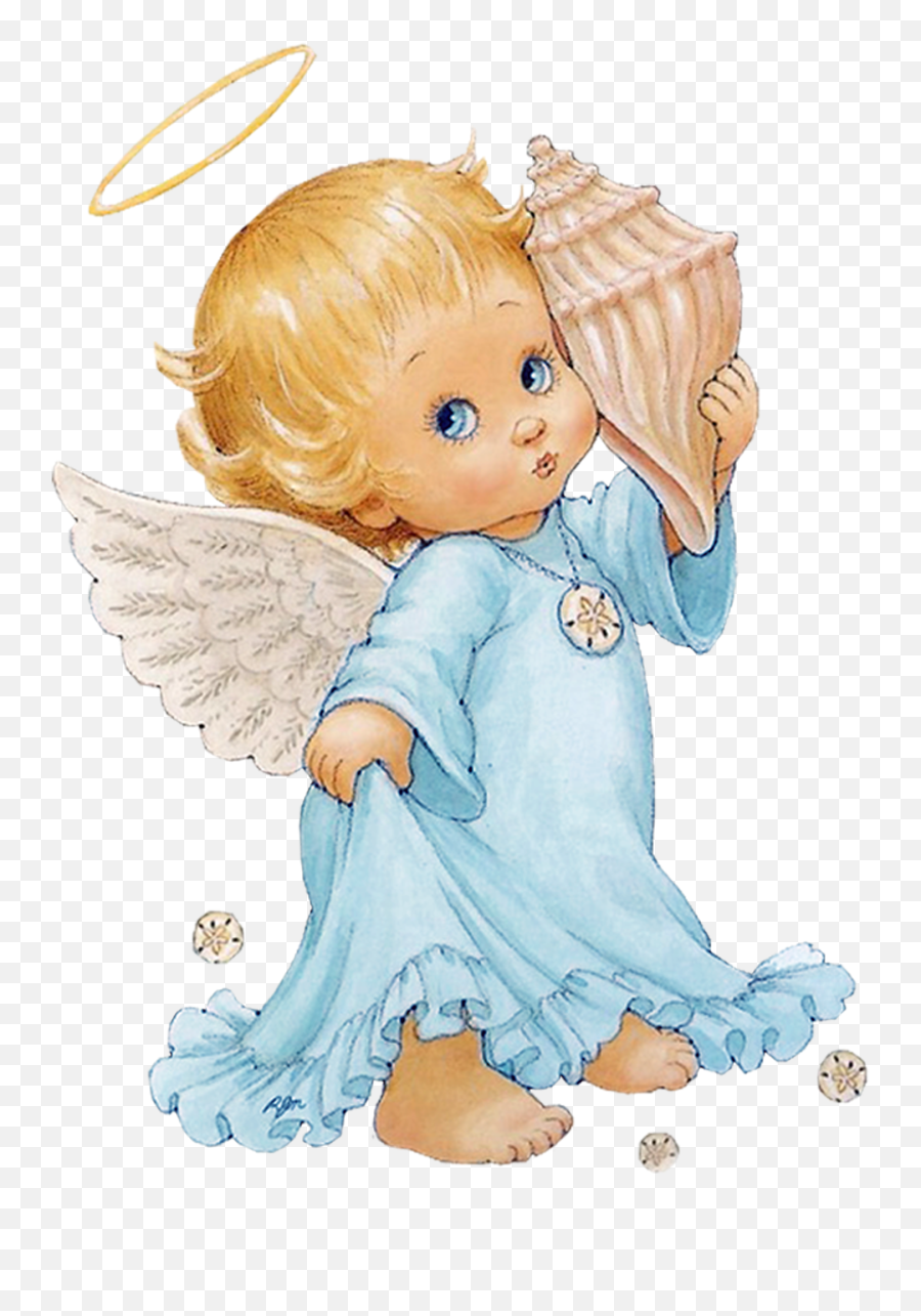 Halo Clipart Memorial Angel Picture - Cute Little Angel Boy Emoji,Emoji Angelito