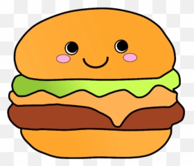 Hamburger Kawaii Emoji Cute Stickerfreetoedit Ftesticke - Clip Art,Kawaii Emoji