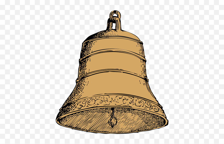 Old Bell Vector Image - Bell Clip Art Emoji,Liberty Bell Emoji
