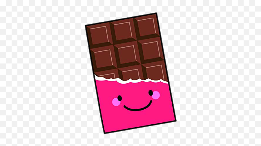 Chocolate Sweet Cute Face - Cartoon Pictures Of Chocolate Emoji,Emoji Chocolate Face