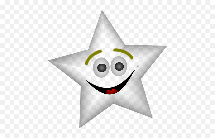 Smiling Star Vector - Smile Star Transparent Emoji,Star Wars Emoji