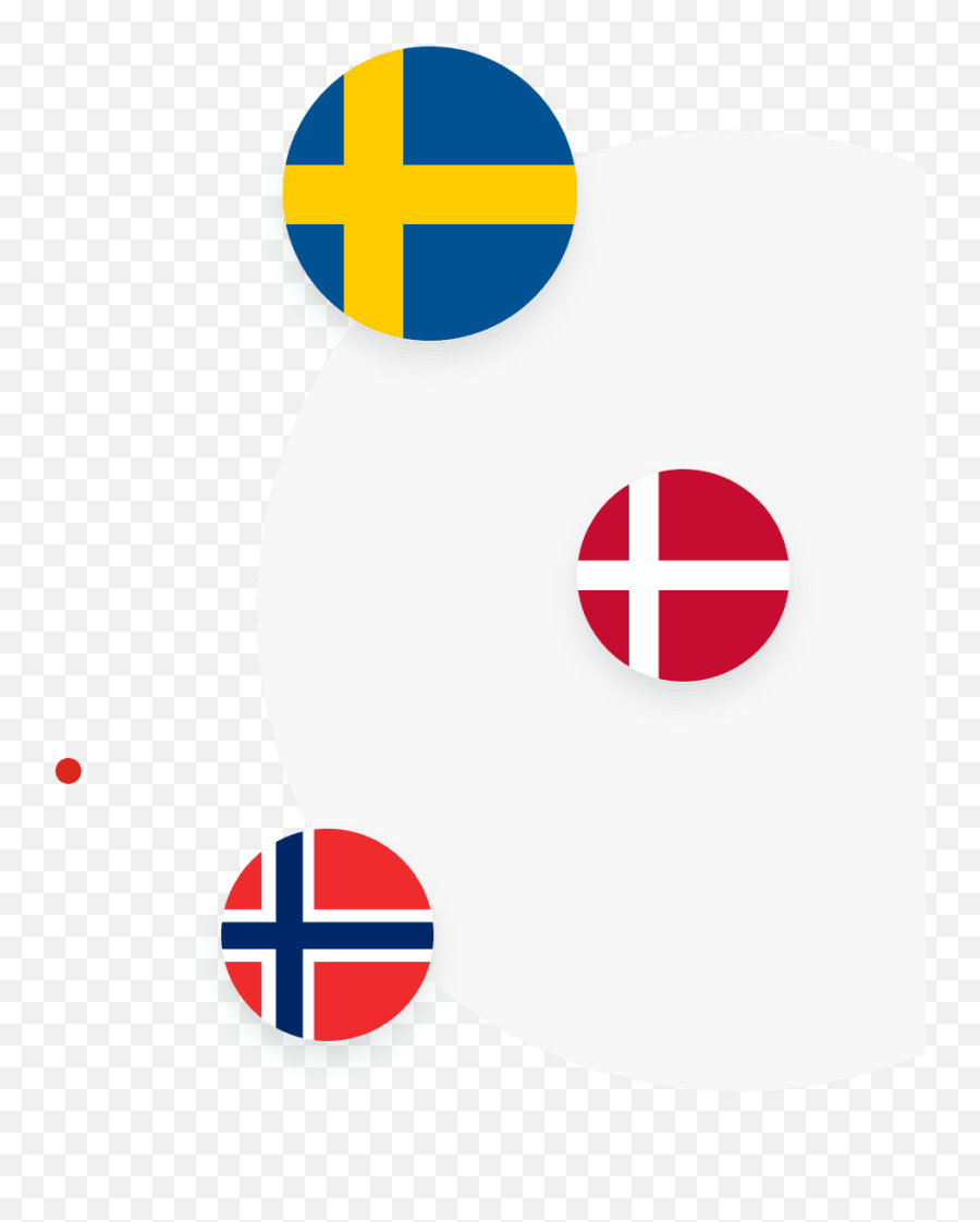 Do You Speak Scandinavian - Circle Emoji,Norwegian Flag Emoji