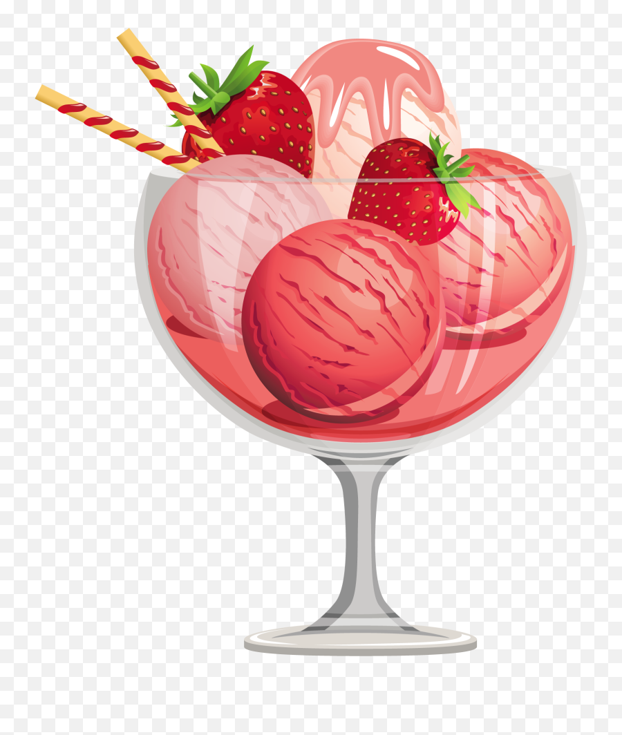 Sundae Clipart Ice Cream Sundae Sundae Ice Cream Sundae - Clipart Strawberry Ice Cream Emoji,Ice Cream Sundae Emoji