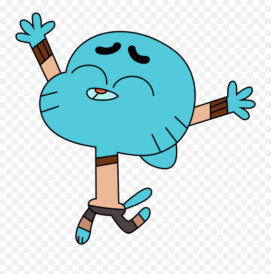 Happy Desenho Cartoon Gumball Theamazingworldofgumball - Gumball Watterson Emoji,Gumball Emoji