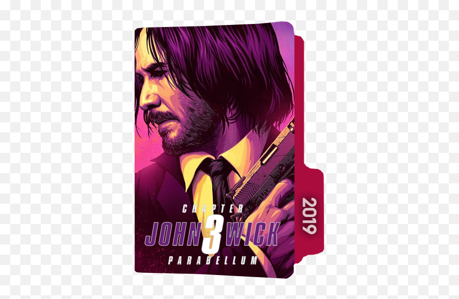 John Wick 3 Folder Icon - Poster Art John Wick Emoji,John Wick Emoji