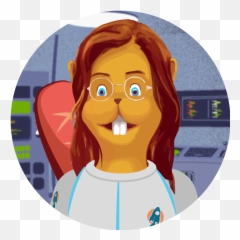 Our Crew Eng Castornaute - Cartoon Emoji,Lemoji