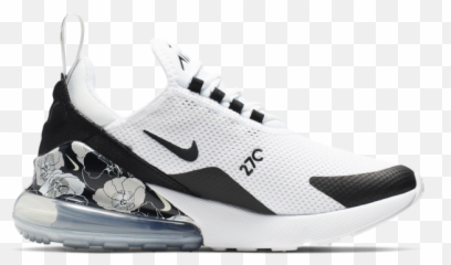 W Nike Air Max 270 Se U0027floralu0027 - Black And White Floral Nike Air Max 270 Emoji,Sneakers Emoji