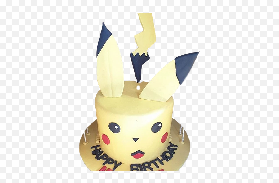 Pichachu Emoji Piñata Cake - Banana Caramel Flavour Eat Confetti Cake Decorating Supply,Emoji Cake