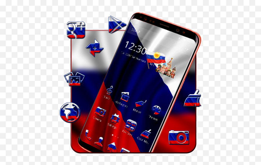 Download Russian National Flag Theme Free For Android - Media Phone Emoji,Russian Flag Emoji