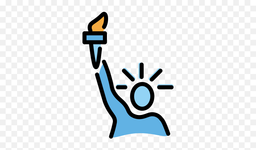 Statue Of Liberty Emoji - Libertad Emoji,Handicap Emoji