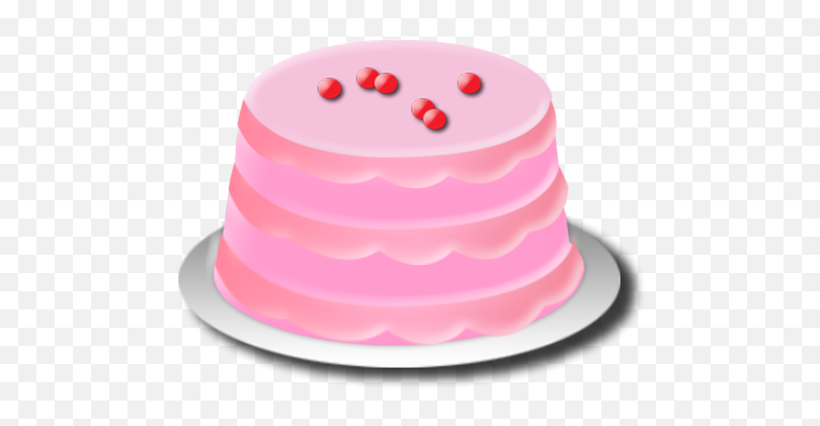 Cake Pink Birthday - Torte Emoji,Facebook Cake Emoji