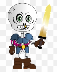 Free Zombie Monster Vectors - Skeleton Cartoon Emoji,Knife Emoji