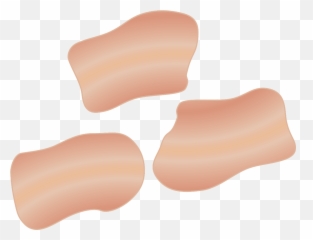 Bacon Food Meat Salty Tasty - Bacon Bits Clipart Emoji,Pizza Emoticon
