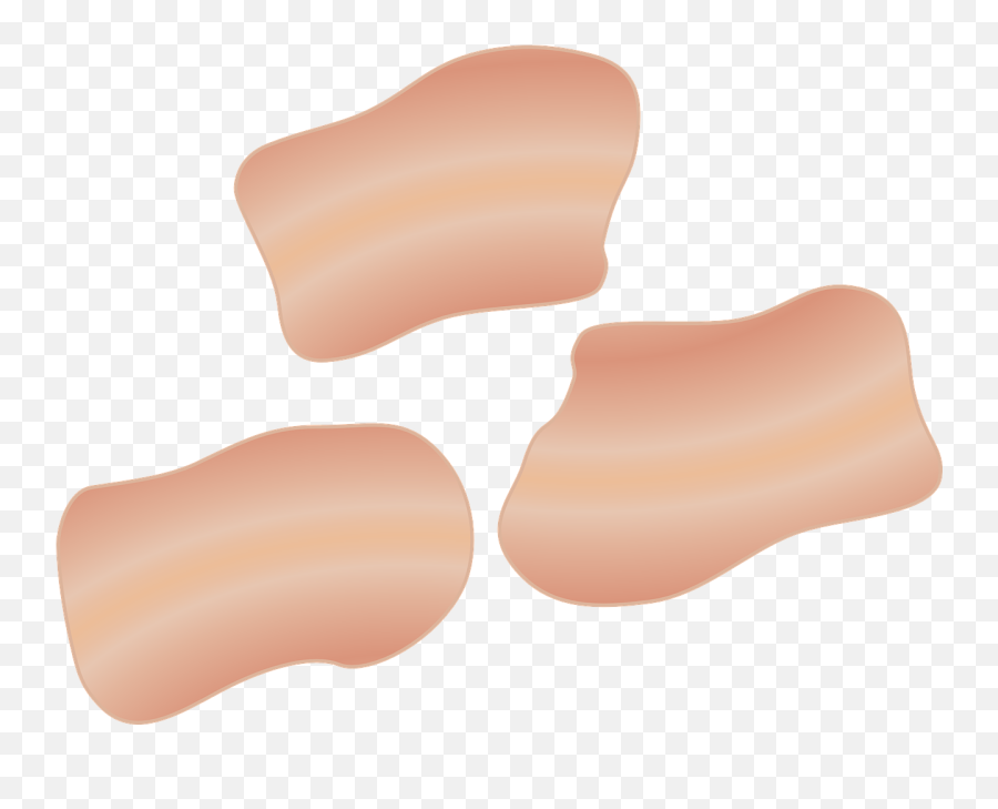 Bacon Food Meat Salty Tasty - Bacon Bits Clipart Emoji,Pizza Emoticon