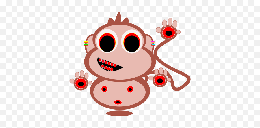 Red Monkey - Monkey Emoji,Confederate Flag Emoji