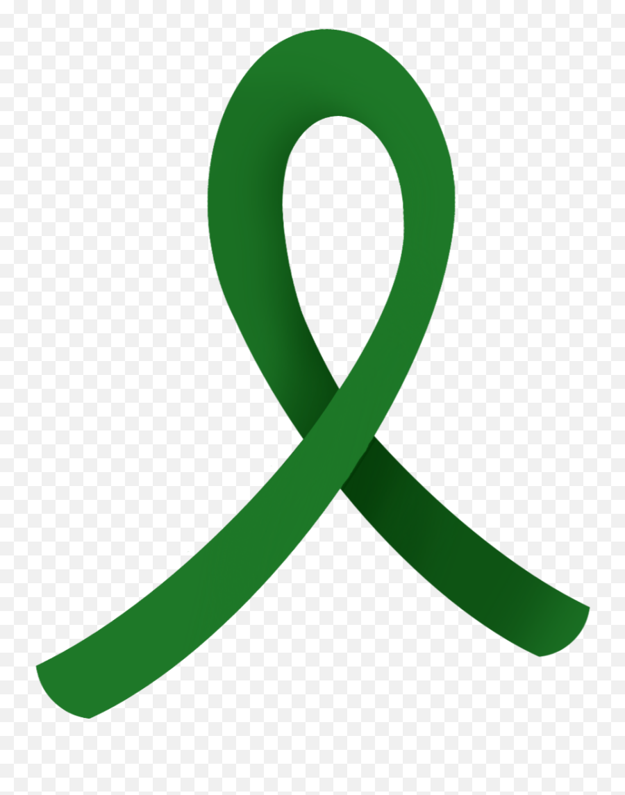 Green Ribbon - Clip Art Emoji,Green Ribbon Emoji