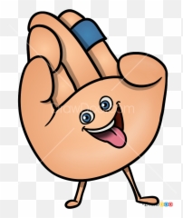How To Draw Hi5 Emoji Movie -