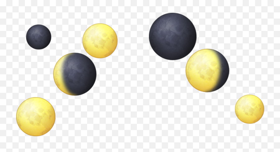 Luna Overlay Pink Yellow Black Iok - Sphere Emoji,Argentina Emoji
