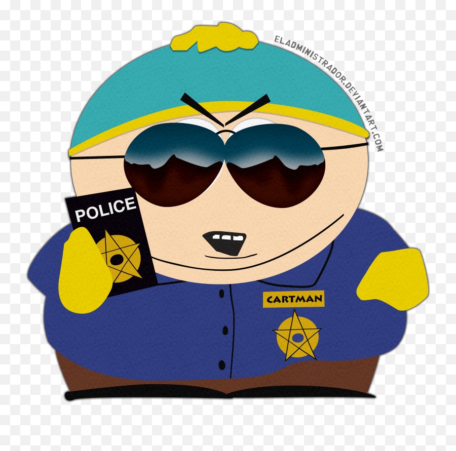 Sunglasses Clipart Cop Sunglasses Cop Transparent Free For - Respect Mah Authoritah Cartman Emoji,Cop Emoji
