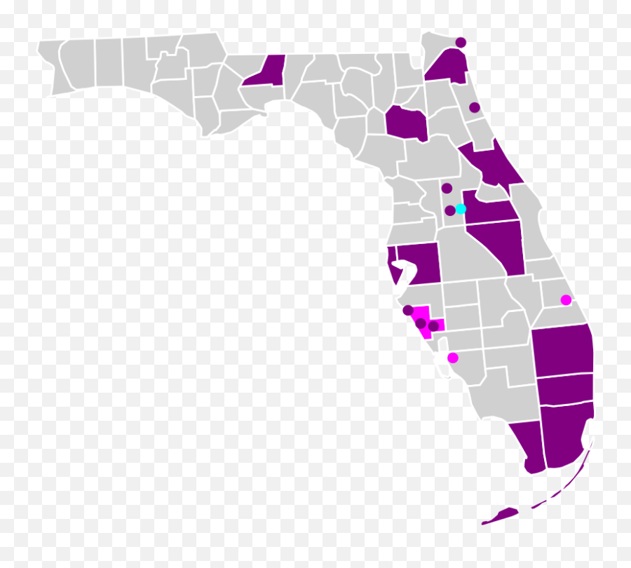 Florida Counties And Cities With Sexual Orientation And - Florida Counties Election 2016 Emoji,Anti Lgbt Emoji