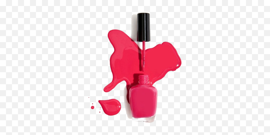 Polish Png And Vectors For Free - Pink Nail Polish Spill Emoji,Nail Polish Emoji Png