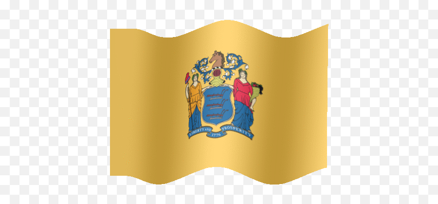 New Jersey Flag Gif - New Jersey Flag Gif Emoji,Ecuadorian Flag Emoji