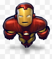 Comics Ironman Flying Icon - Man Kids Png Emoji