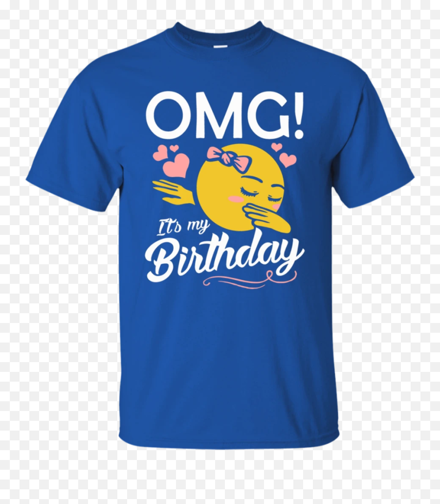 Omg Itu0027s My Birthday Emoji Dabbing Menwomen T Shirt U2013 Teeever - Active Shirt,Omg Emoji