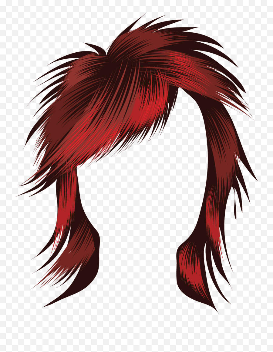 Rockstar Hair Clipart - Rockstar Hair Clipart Emoji,Rockstar Emoji