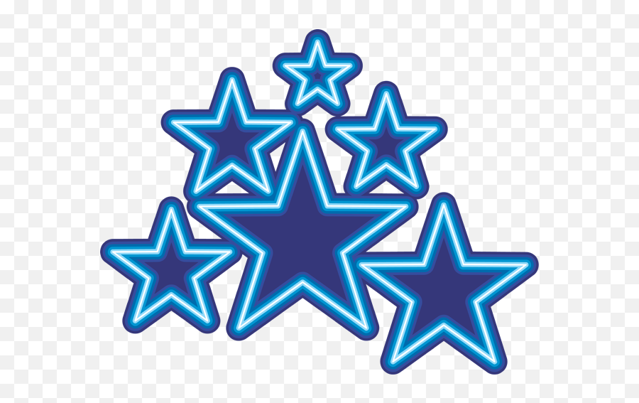 Blue Glow Glowing Star Stars - Us Armyja Logo Emoji,Glowing Star Emoji