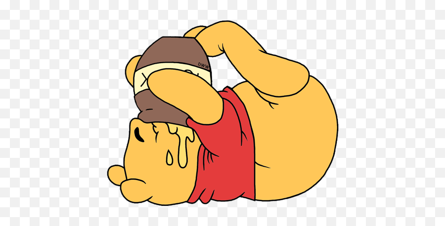Pin On Morning Habits - Winnie The Pooh Eating Honey Pot Emoji,Emoji One For Kika