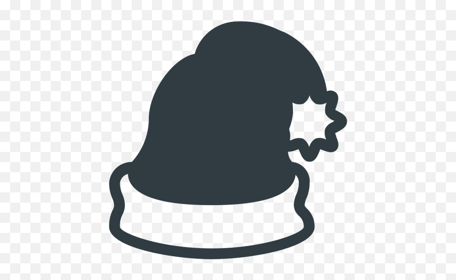 Santa Icon Of Glyph Style - Available In Svg Png Eps Ai Christmas Day Emoji,Christmas Hat Emoji