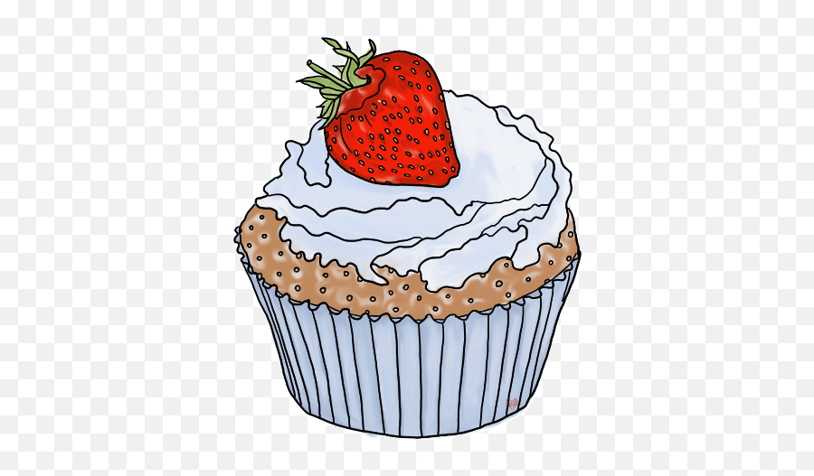Cute Cupcake Png Picture - Clip Art Emoji,Emoji Cupcake Designs