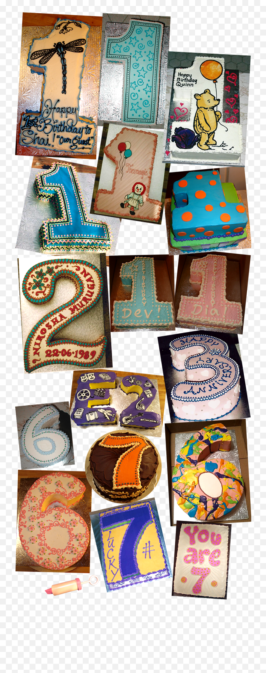Cakes - Decorative Emoji,Emoji Letters