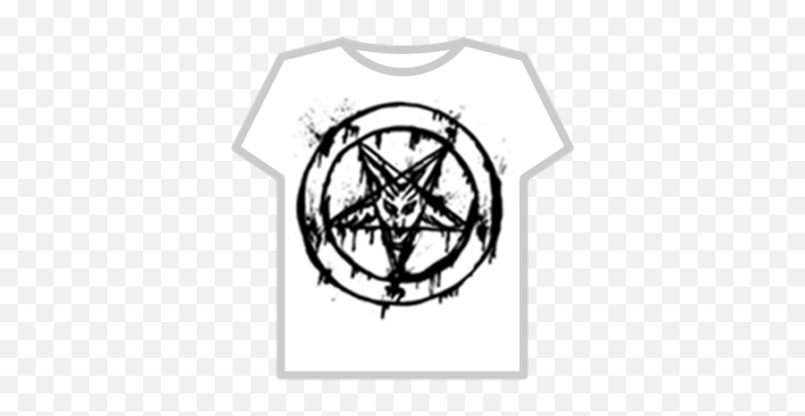 Satanic Pentagram Symbol - Pentagram T Shirt Roblox Emoji,Pentagram Emoji