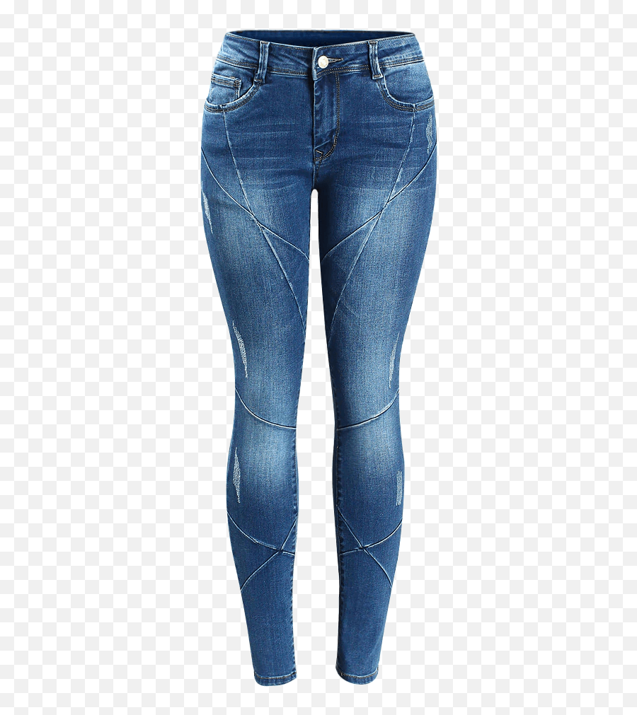 Plus Size Jeans With Mid Low Waist For Women U2013 Dresoo - Jeans Emoji,Emoji Outfit Cheap